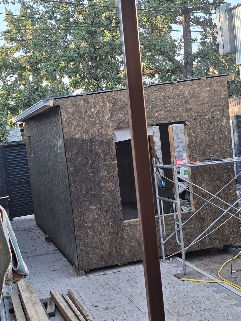 Каркасно-модульное помещение 6×3 м на металлическом основании. В: фото 5