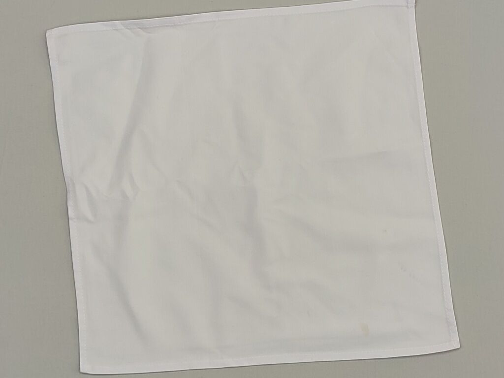Serwetki: Serwetka 43 x 43 stan - Dobry, wzór - Jednolity kolor, kolor - Biały — 1