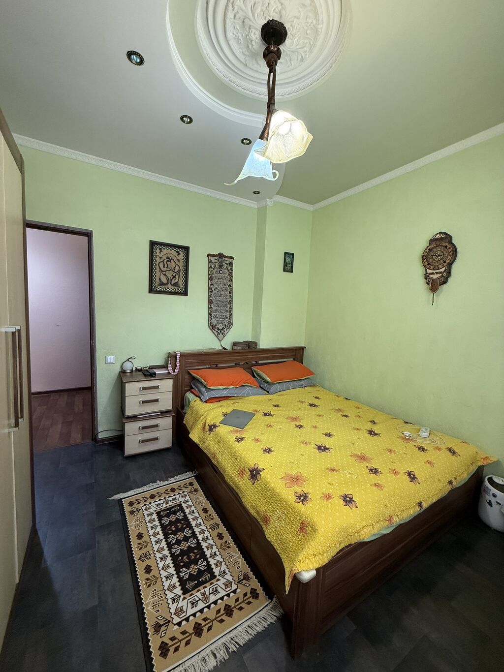 3 комнаты, 68 м², 12 мкр 105 серия, 9 этаж, Евроремонт: фото 5