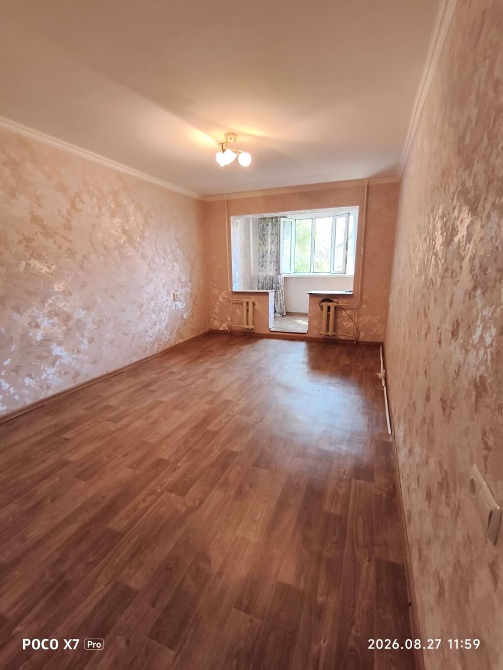 1 комната, 38 м², 3 мкр 104 серия, 3 этаж, Косметический ремонт: фото 2