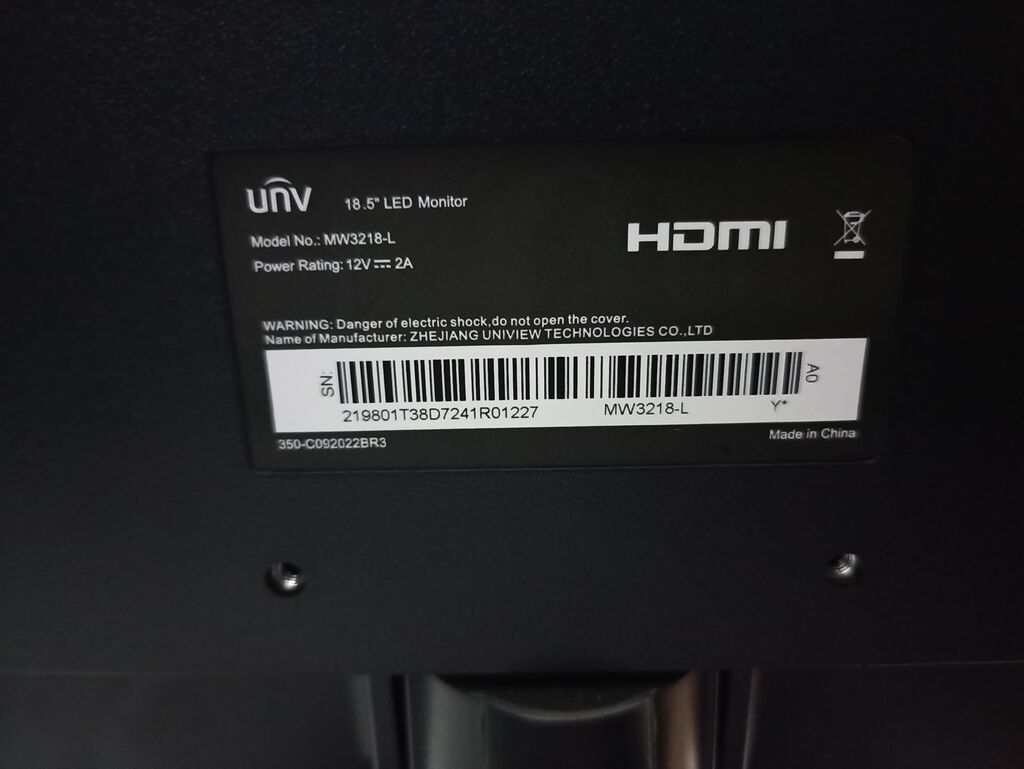 Монитор, Б/у, LED, 18" - 19": фото 2