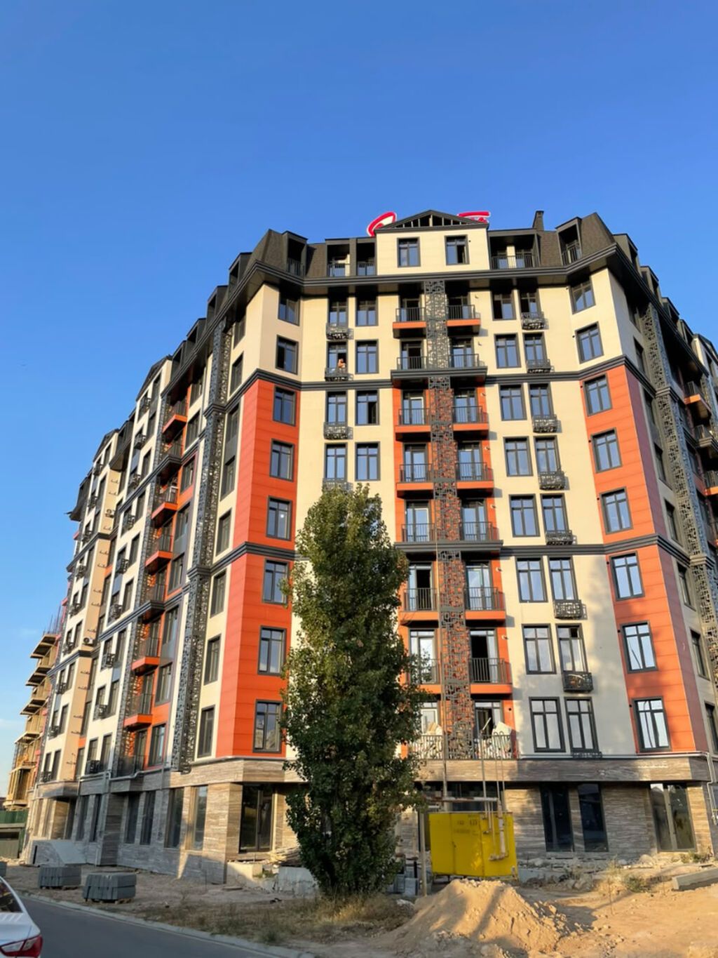 4 комнаты, 94 м², Кок-Жар ж/м Элитка, 10 этаж, ПСО (под самоотделку): фото 1