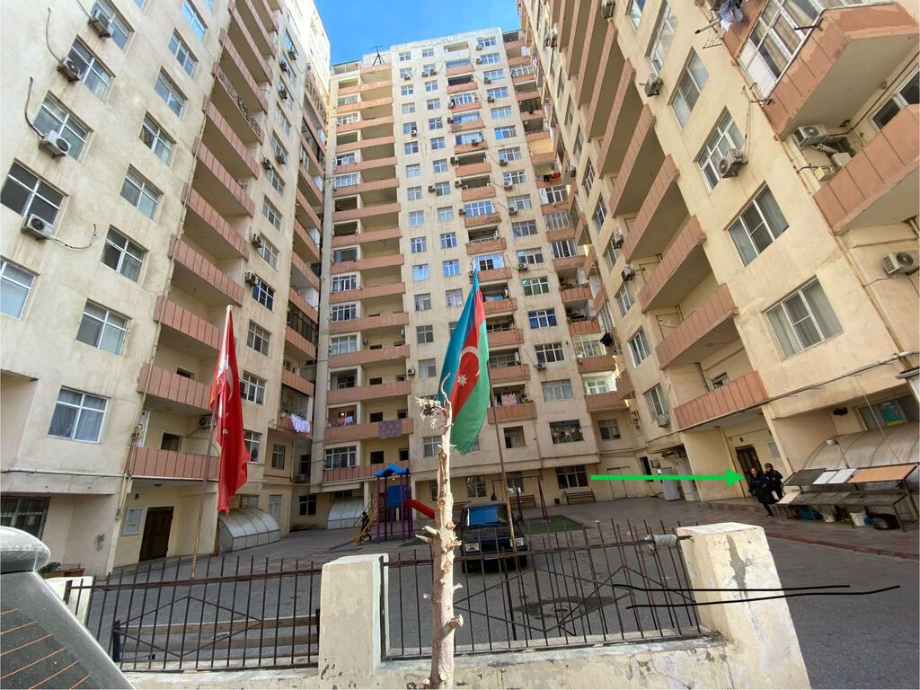 Əhmədlidə 2 otaqlı yeni tikili mənzil kirayə verilir, 57 m², 700 AZN/ay, şəkil 3 / 12