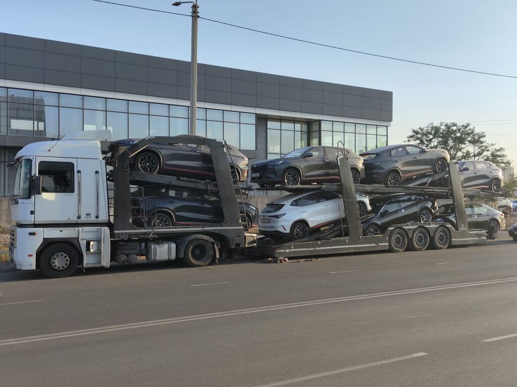 Тягач, Renault, 2013 г., Сar carrier trailer: фото 3