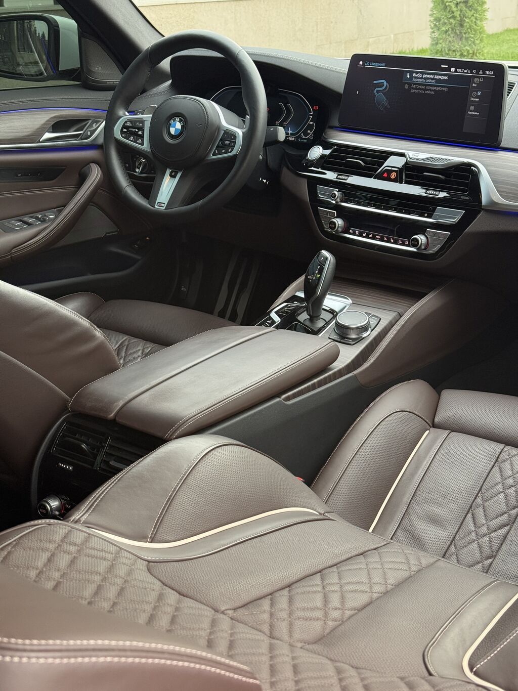 BMW 5 series: 2020 г., 2 л, Автомат, Электромобиль, Седан: фото 7