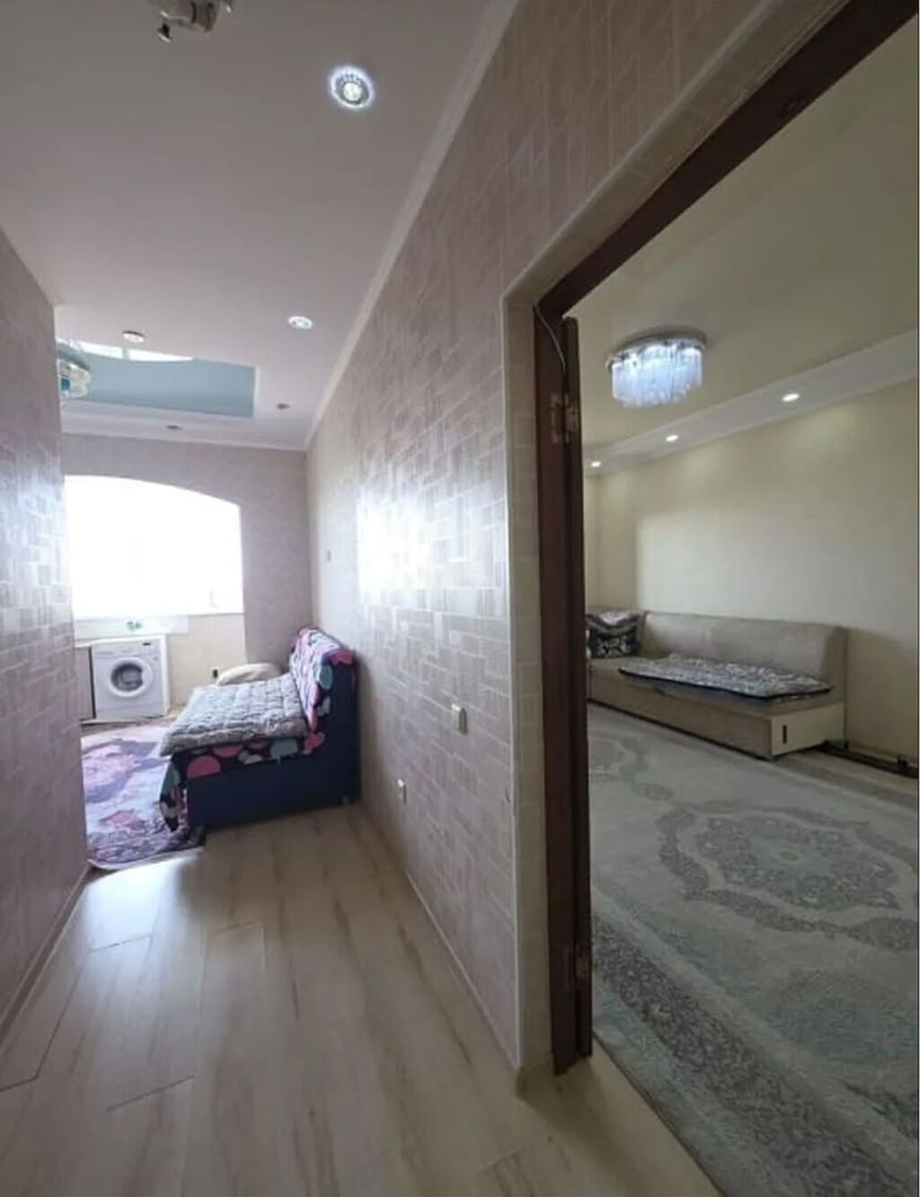 1 комната, 45 м², Улан-2 мкр 106 серия улучшенная, 6 этаж, Евроремонт: фото 3