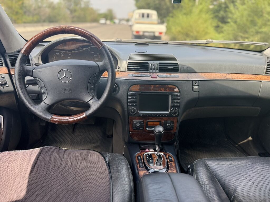 Mercedes-Benz S-Class: 2003 г., 5 л, Автомат, Бензин, Седан: фото 8