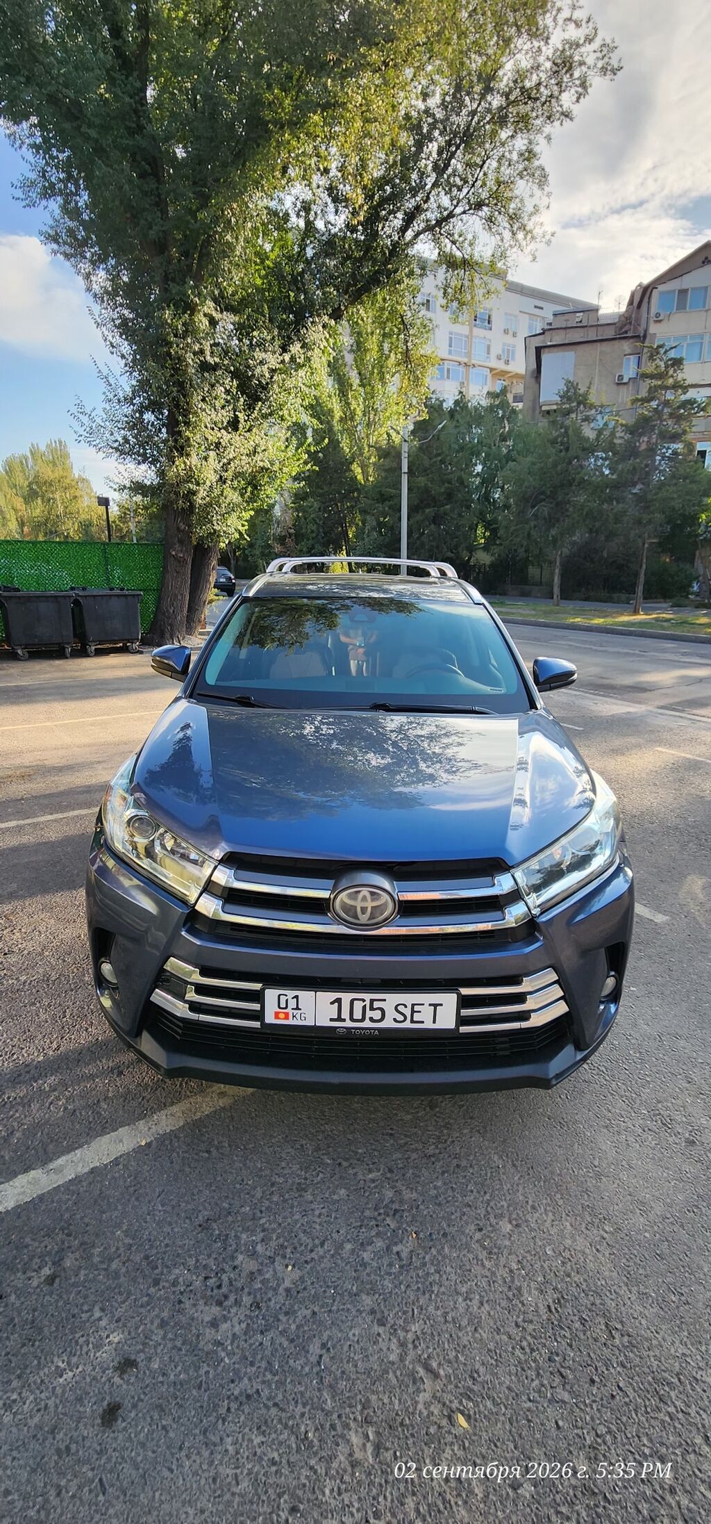 Toyota Highlander: 2017 г., 3.5 л, Автомат, Бензин, Кроссовер: фото 3