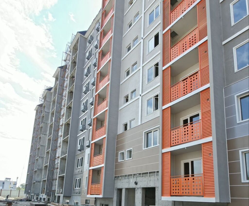 2 комнаты, 71 м², Городское ГАИ 108 серия, 8 этаж, ПСО (под самоотделку): фото 1
