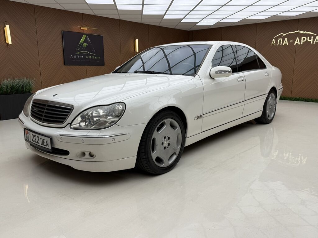 Mercedes-Benz S-Class: 2002 г., 5 л, Автомат, Бензин, Седан: фото 4