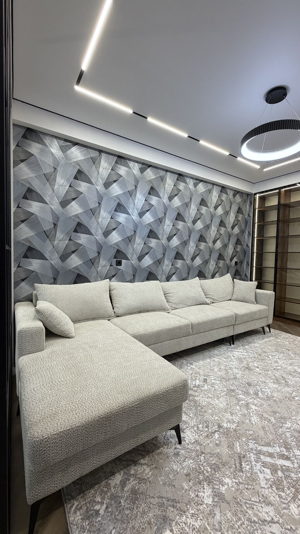 2 комнаты, 55 м², Золотой квадрат Элитка, 4 этаж, Дизайнерский ремонт: фото 4