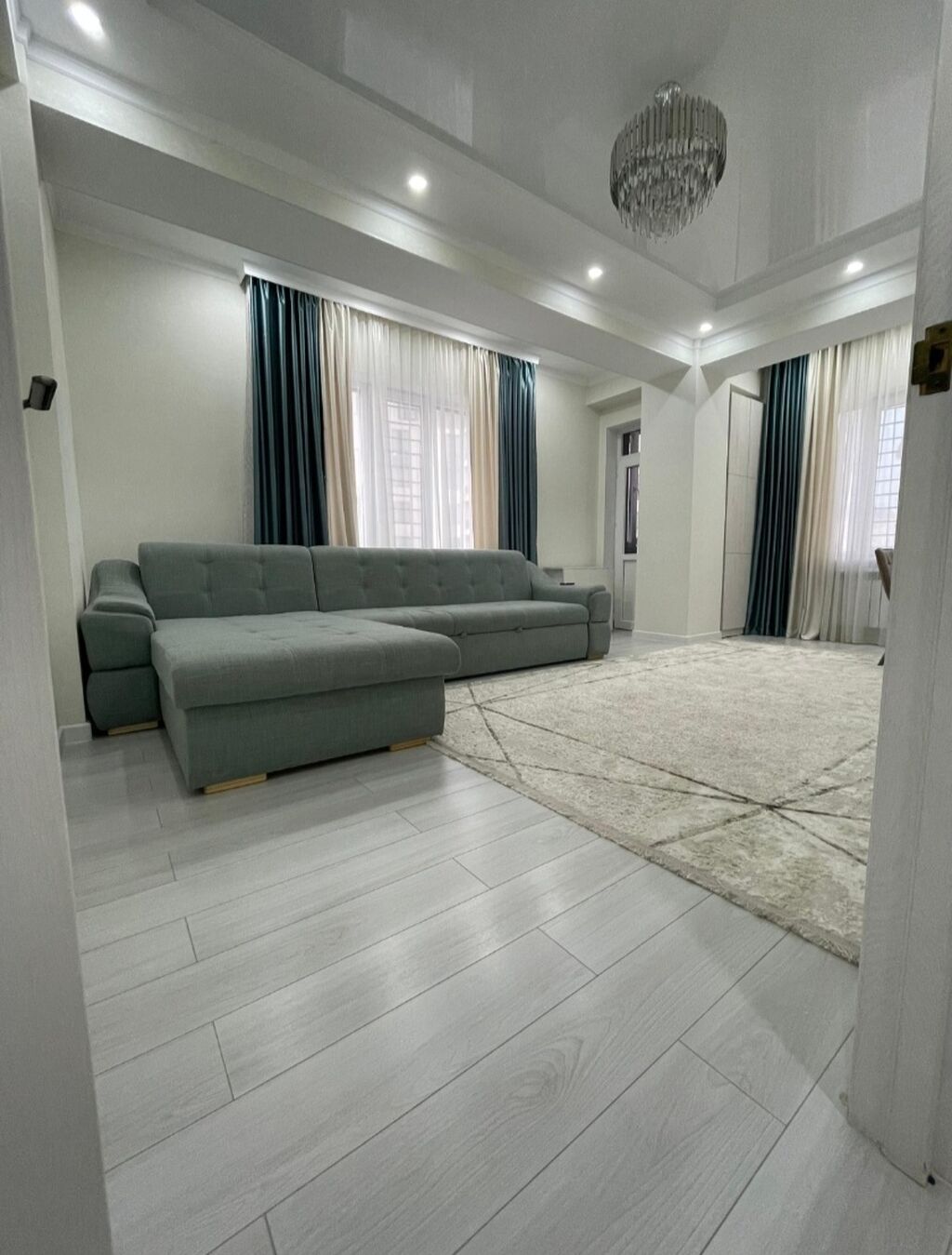 2 комнаты, 64 м², 12 мкр Элитка, 8 этаж, Дизайнерский ремонт: фото 4