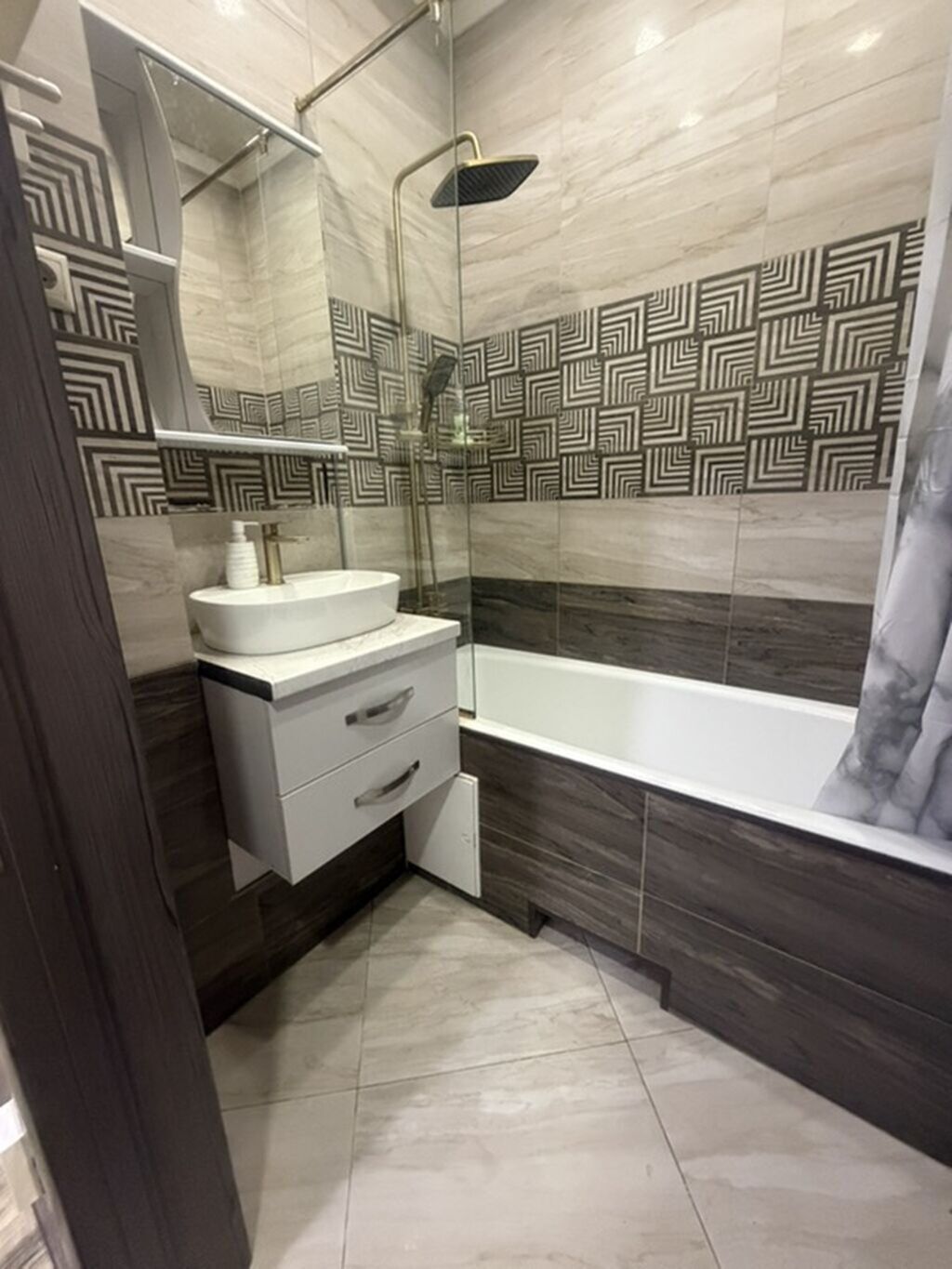 Сдаётся 3-х комнатная квартира. ул. Фрунзе \ ул.Уметалиева: фото 6