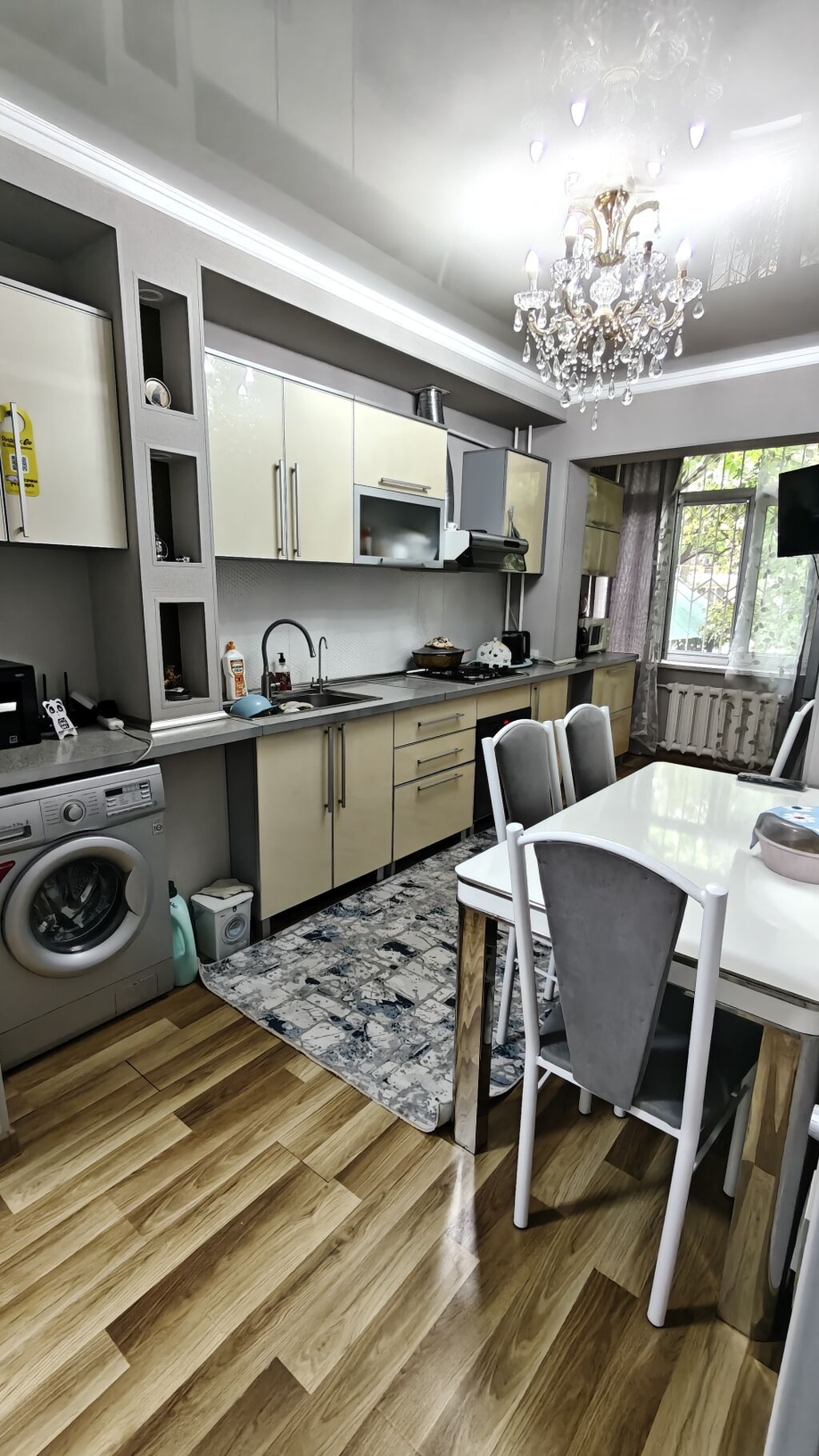 2 комнаты, 48 м², 8 мкр 106 серия, 1 этаж, Евроремонт: фото 5