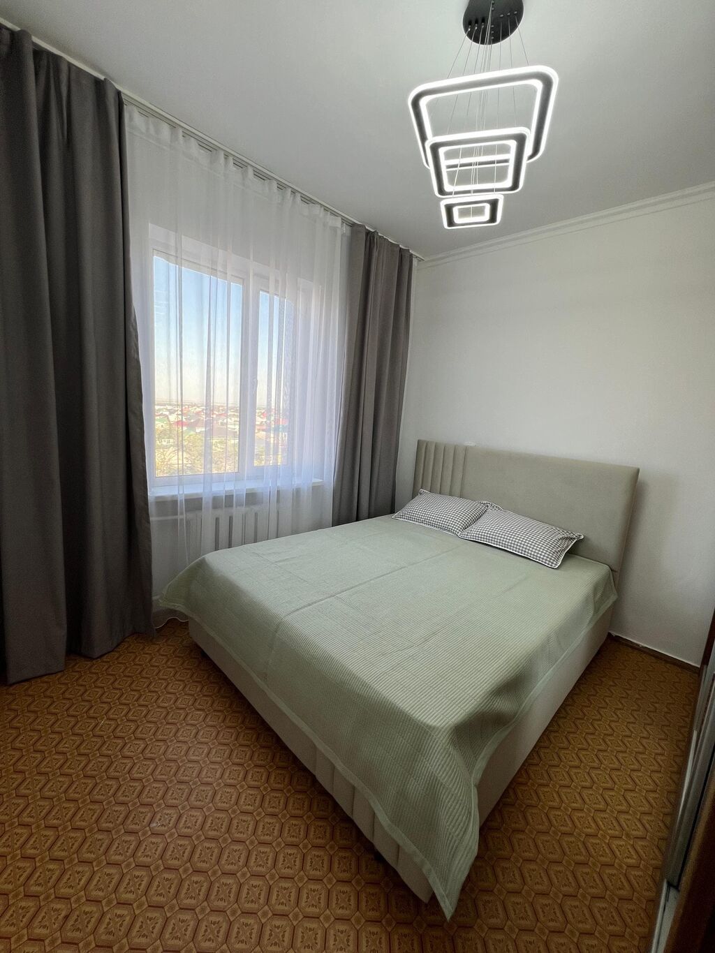 3 комнаты, 62 м², Тунгуч мкр 106 серия, 7 этаж, Косметический ремонт: фото 1