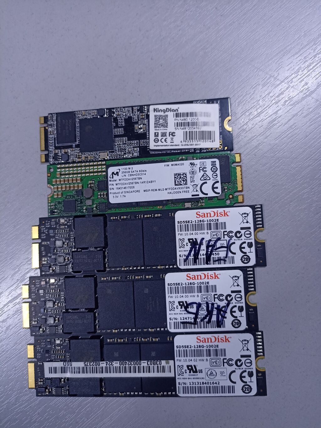 Ssd диски м2. продажа ссд дисков.: 1300 KGS Жесткие диски, переносные ...