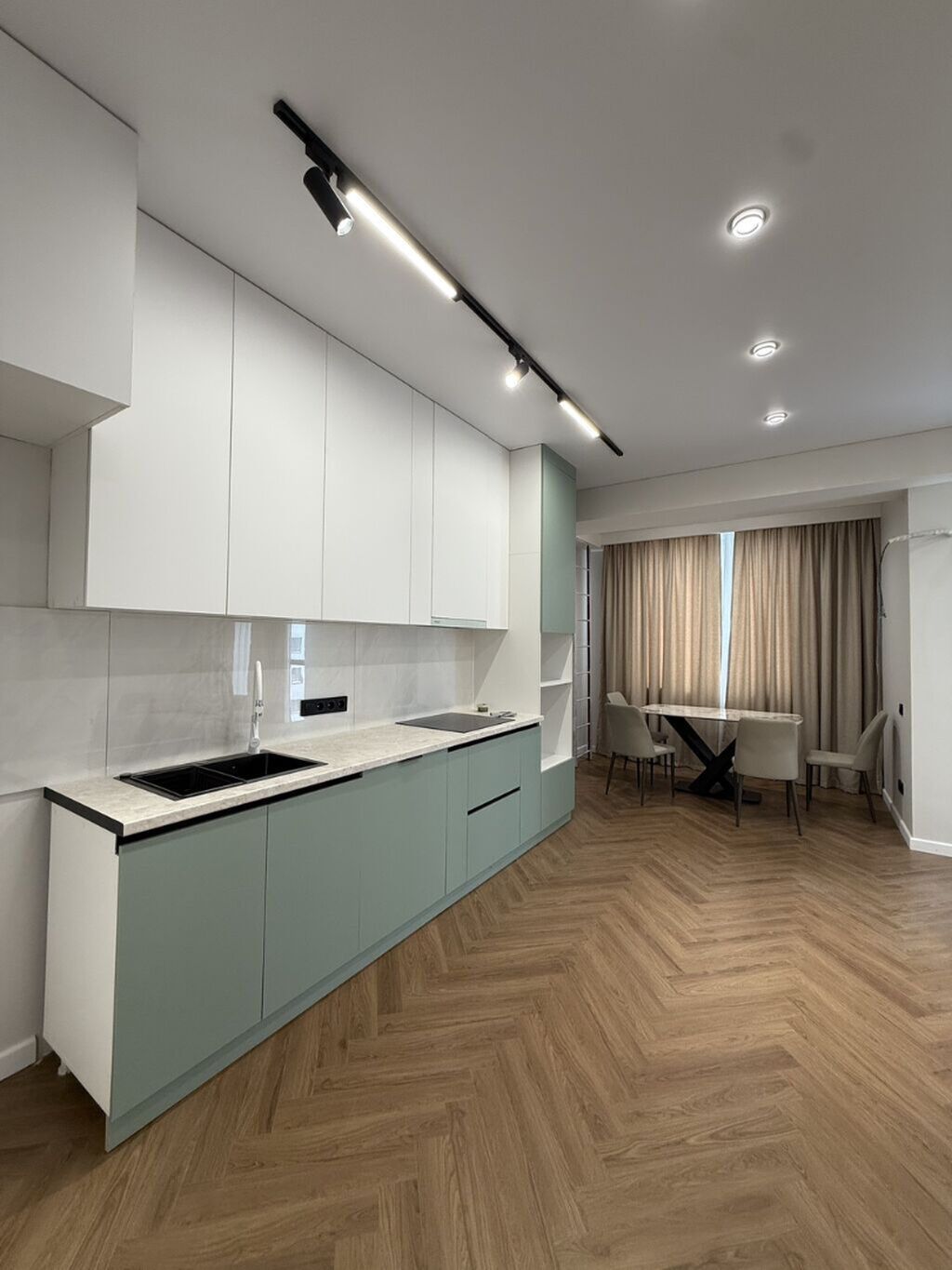 3 комнаты, 82 м², Асанбай мкр Элитка, 11 этаж, Дизайнерский ремонт: фото 4