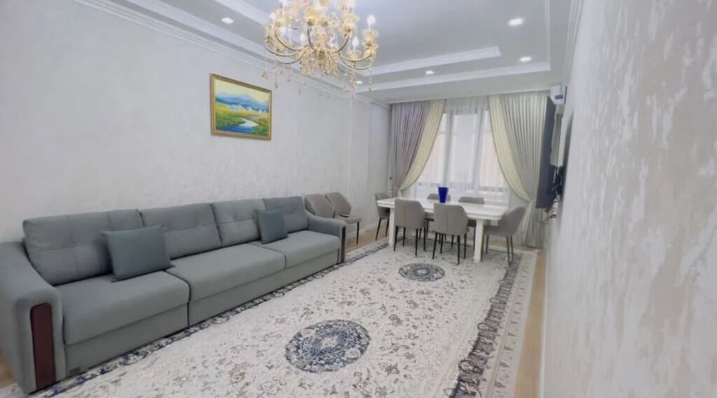 2 комнаты, 72 м², Асанбай мкр Элитка, 3 этаж, Евроремонт: фото 3