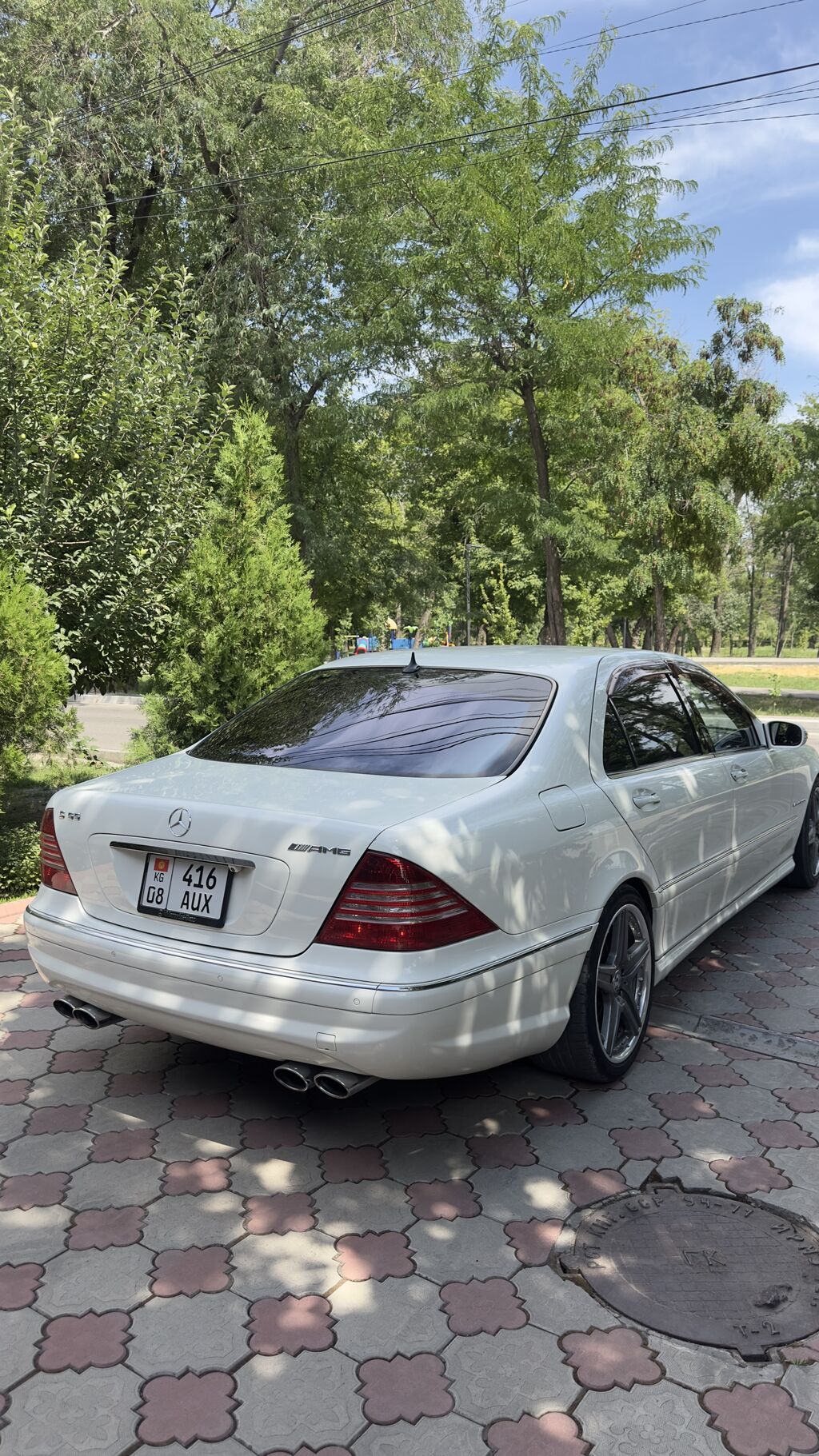 Mercedes-Benz S-class AMG: 2003 г., 5.5 л, Автомат, Бензин, Седан: фото 7