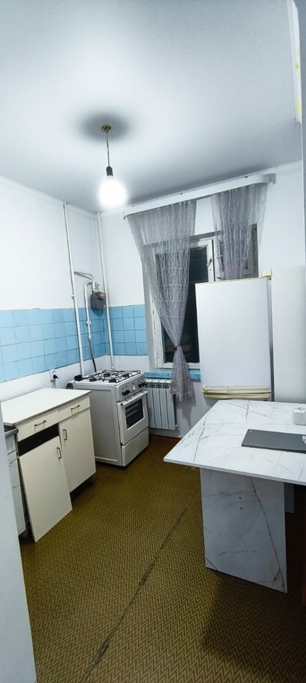 2 комнаты, 54 м², Асанбай мкр 105 серия, 4 этаж, Косметический ремонт: фото 6