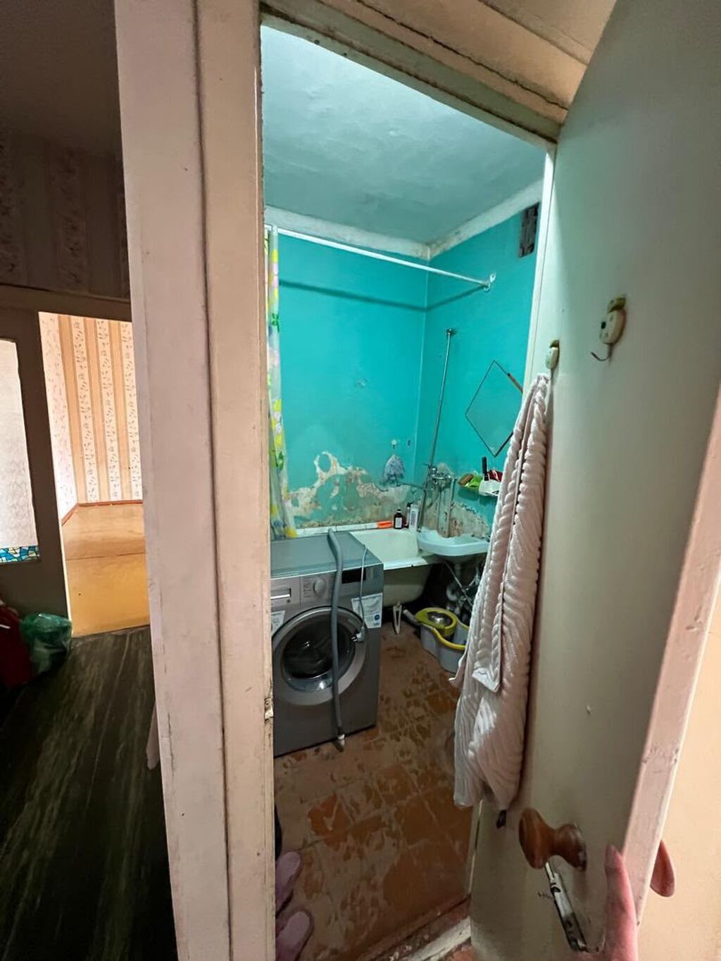 1 комната, 40 м², Восток-5 мкр 106 серия, 7 этаж, Старый ремонт: фото 5