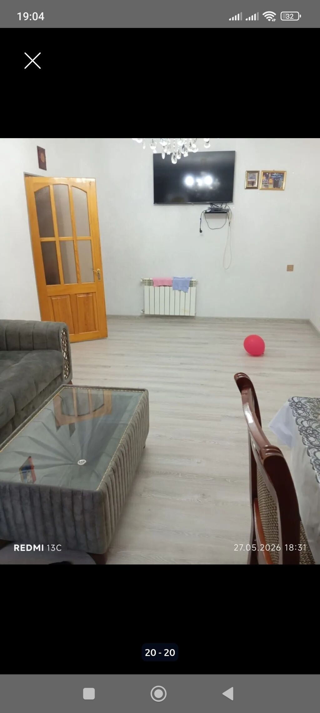 Xırdalanda uğur marketin yanında 596 marşrut yolunun usdu yerdən 7