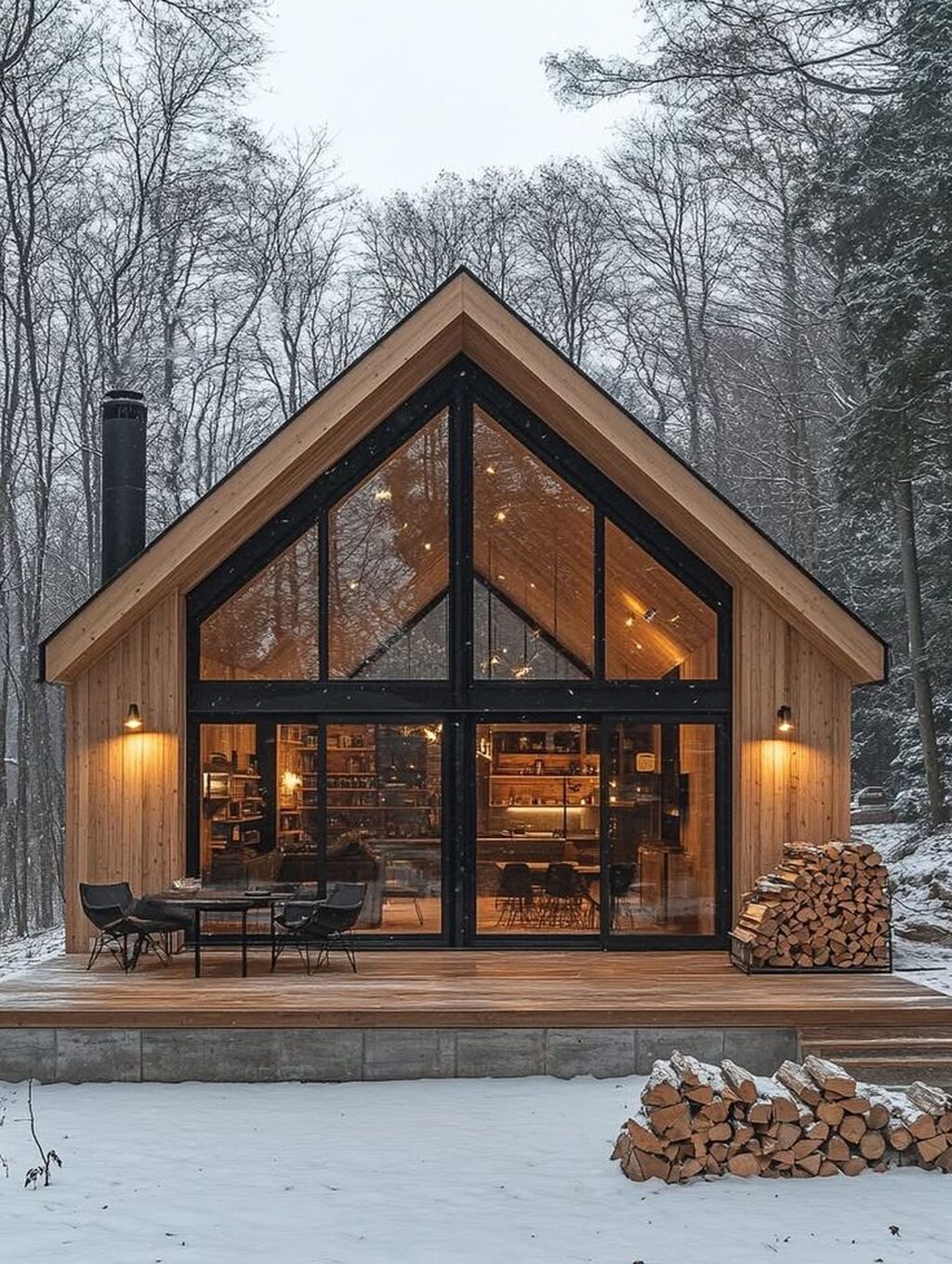 Строительство барнхаусов и A-frame домов под ключ: фото 2