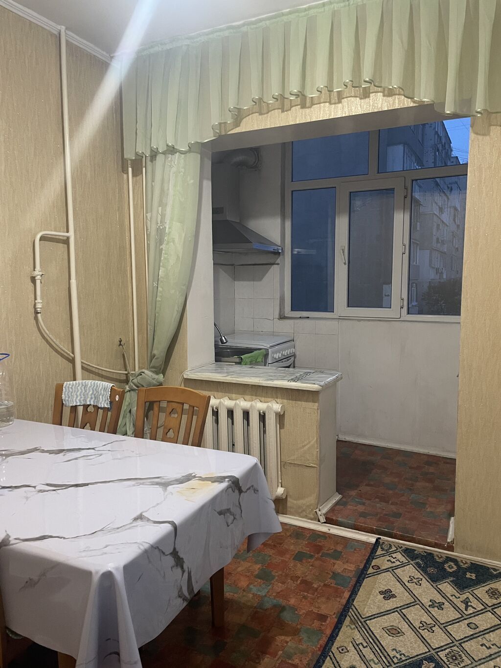 3 комнаты, 68 м², 12 мкр 106 серия, 4 этаж, Старый ремонт: фото 6