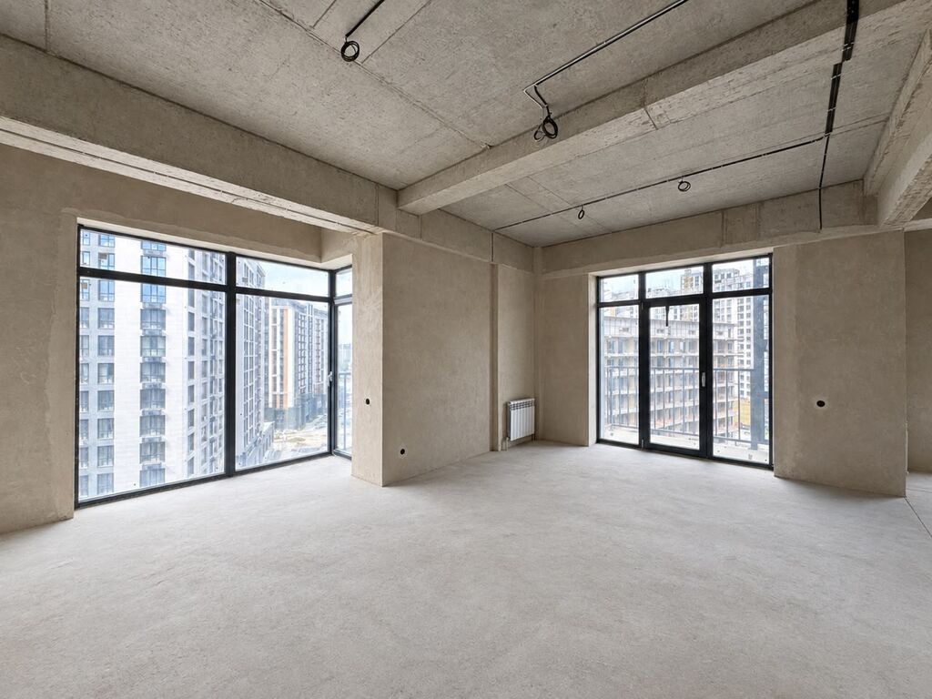 3 комнаты, 106 м², Асанбай мкр Элитка, 9 этаж, ПСО (под самоотделку): фото 2