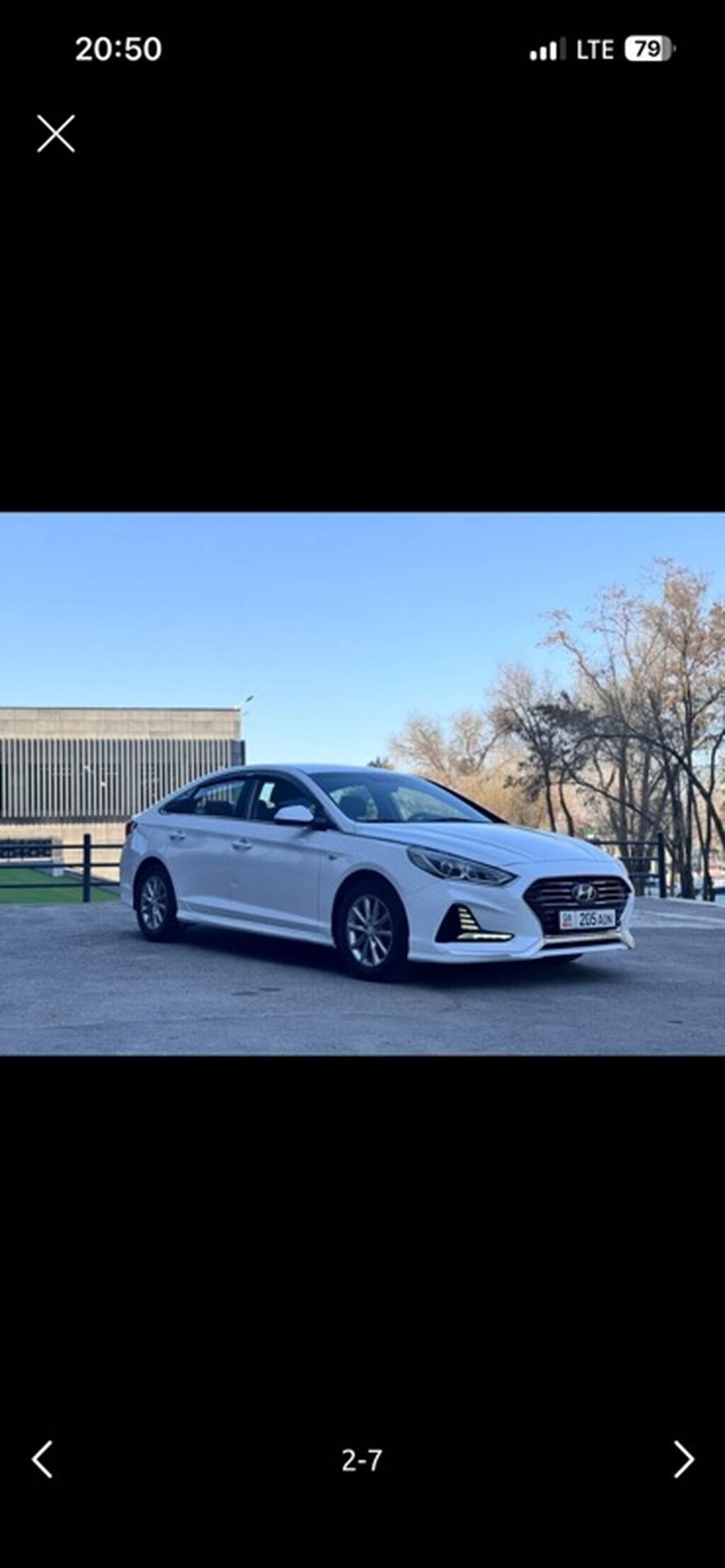 Hyundai Sonata: 2018 г., 2 л, Автомат, Бензин, Седан: фото 2