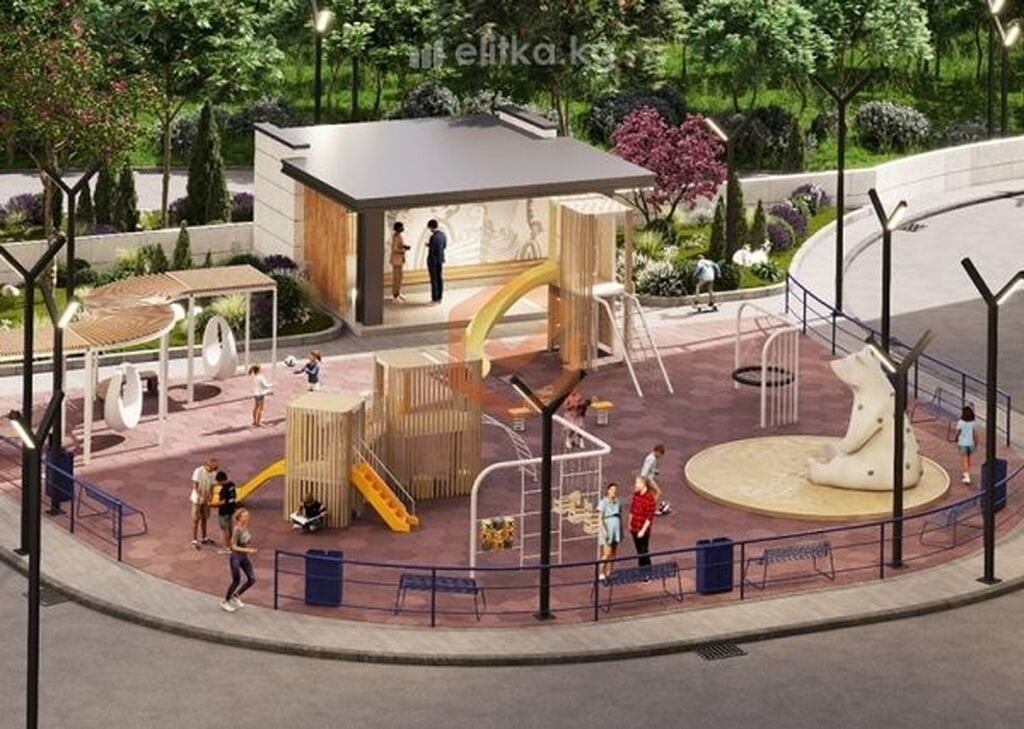 1 комната, 52 м², Кок-Жар мкр Элитка, 3 этаж, Готовая ПСО (под самоотделку): фото 7