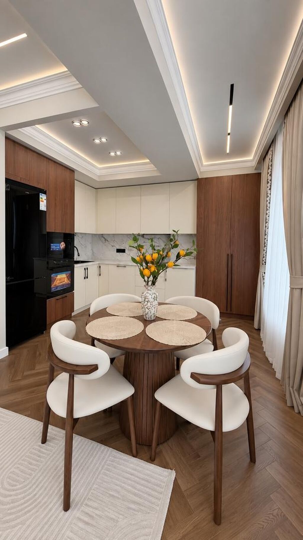 3 комнаты, 90 м², Кок-Жар ж/м Элитка, 6 этаж, Дизайнерский ремонт: фото 5