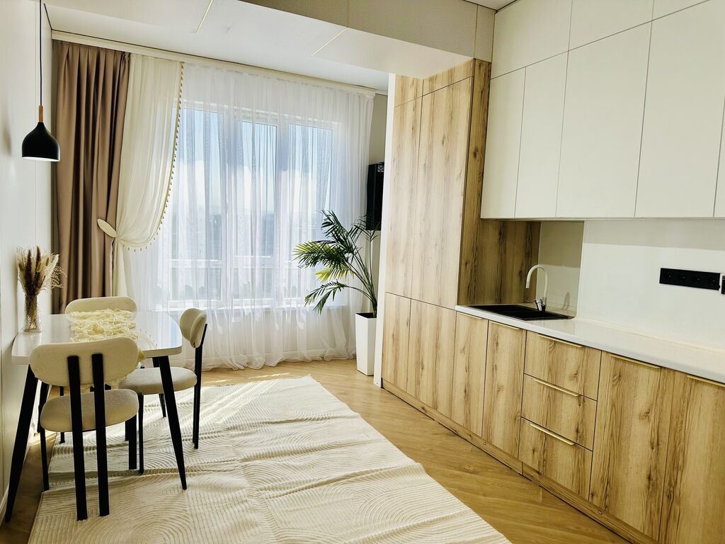3 комнаты, 63 м², Аламедин-1 мкр Элитка, 12 этаж, Дизайнерский ремонт: фото 5