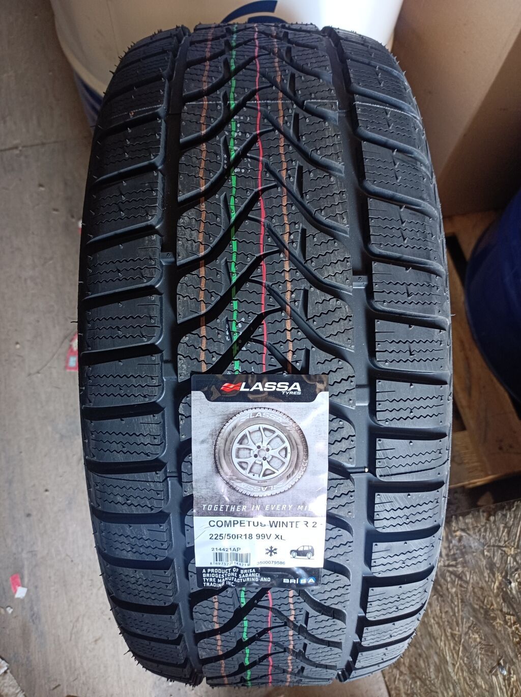 Шины 225 / 50 / R 18, Зима, Новый, Внедорожные (АТ/МТ), Турция, Lassa