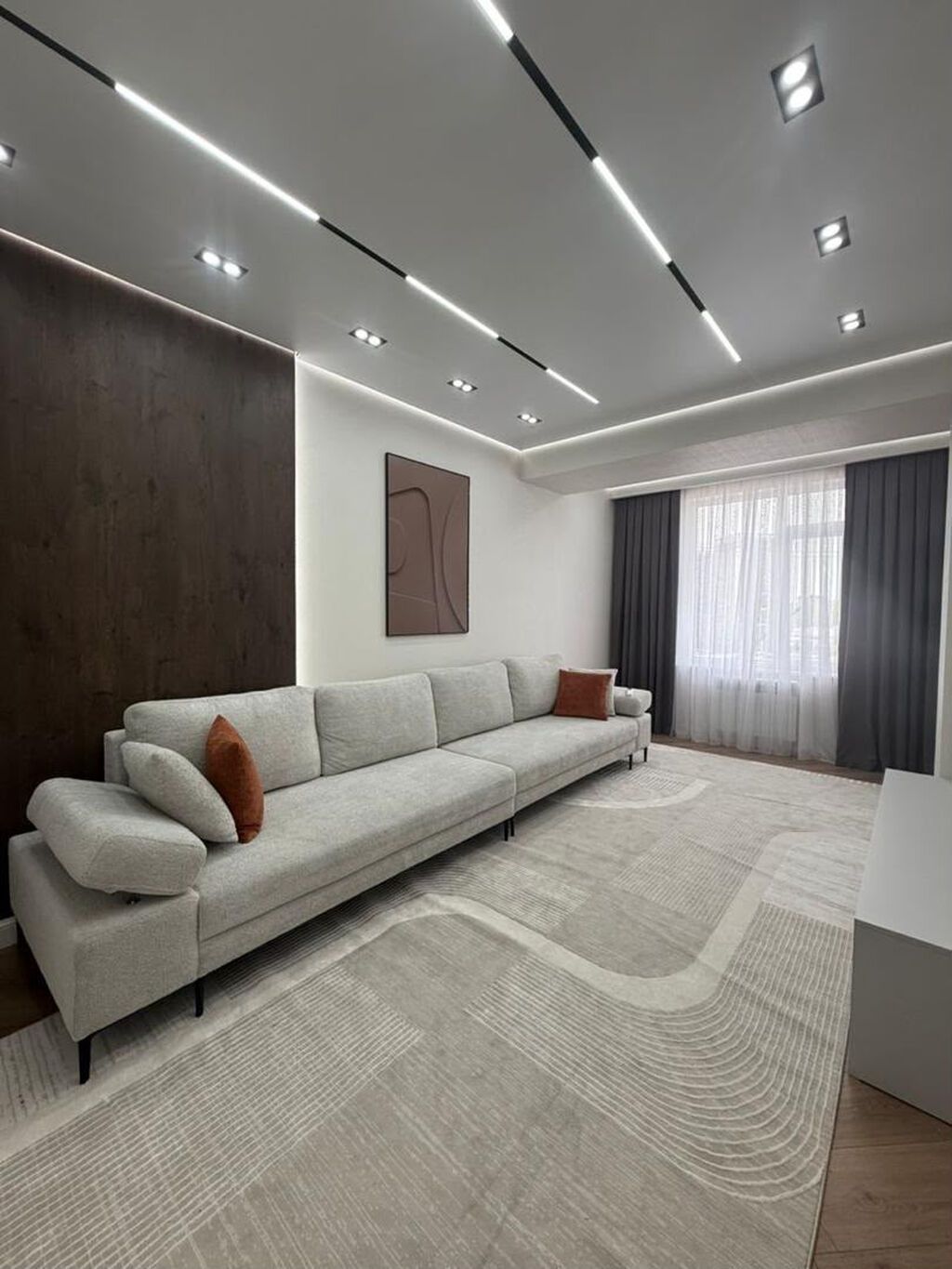 2 комнаты, 56 м², Асанбай мкр Элитка, 5 этаж, Дизайнерский ремонт: фото 7