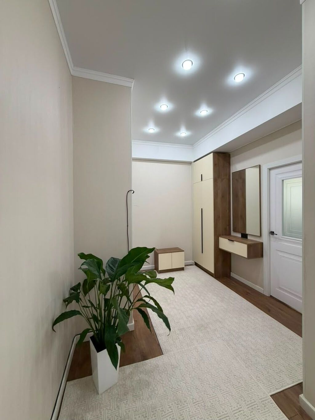 2 комнаты, 55 м², Асанбай мкр Элитка, 13 этаж, Дизайнерский ремонт: фото 7