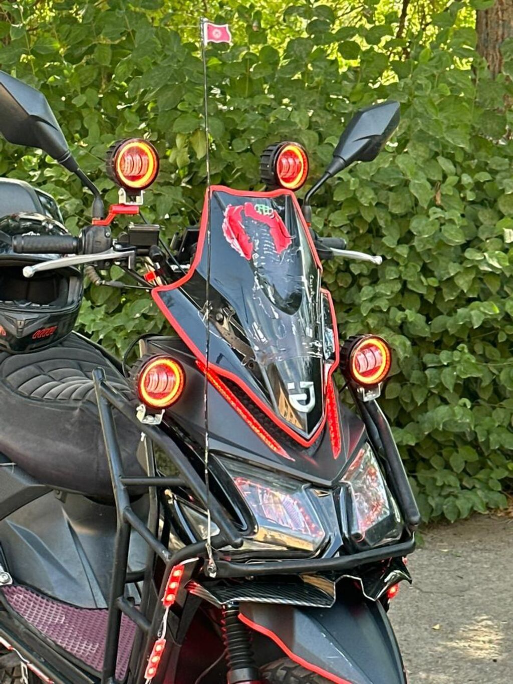 В продаже samurai 150 куб Тяга зверь Установлены 4 доп фары Все: фото 2