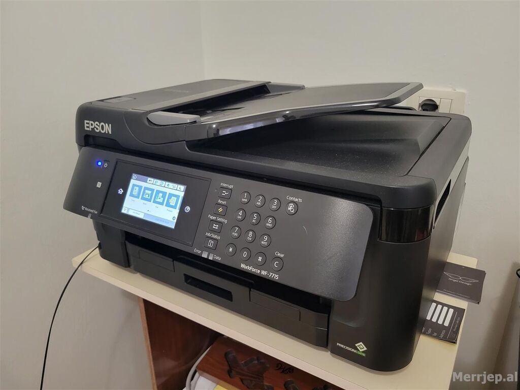 Продаю цветной Принтер Эпсон wf-7710 Без чиповый! Сканирование