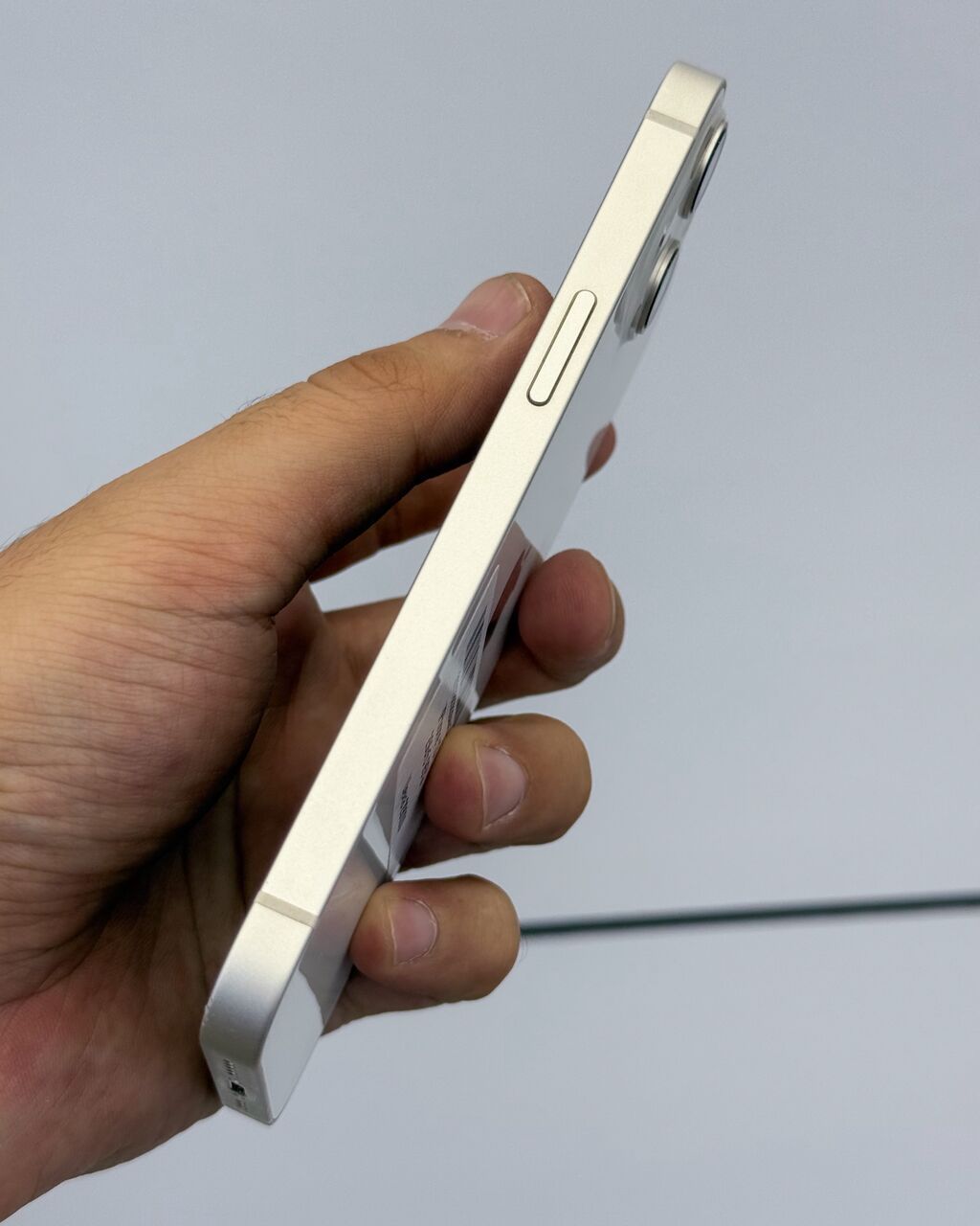IPhone 13, Б/у, 256 ГБ, Старлайт, Защитное стекло, Чехол, В рассрочку, 95 %: фото 6