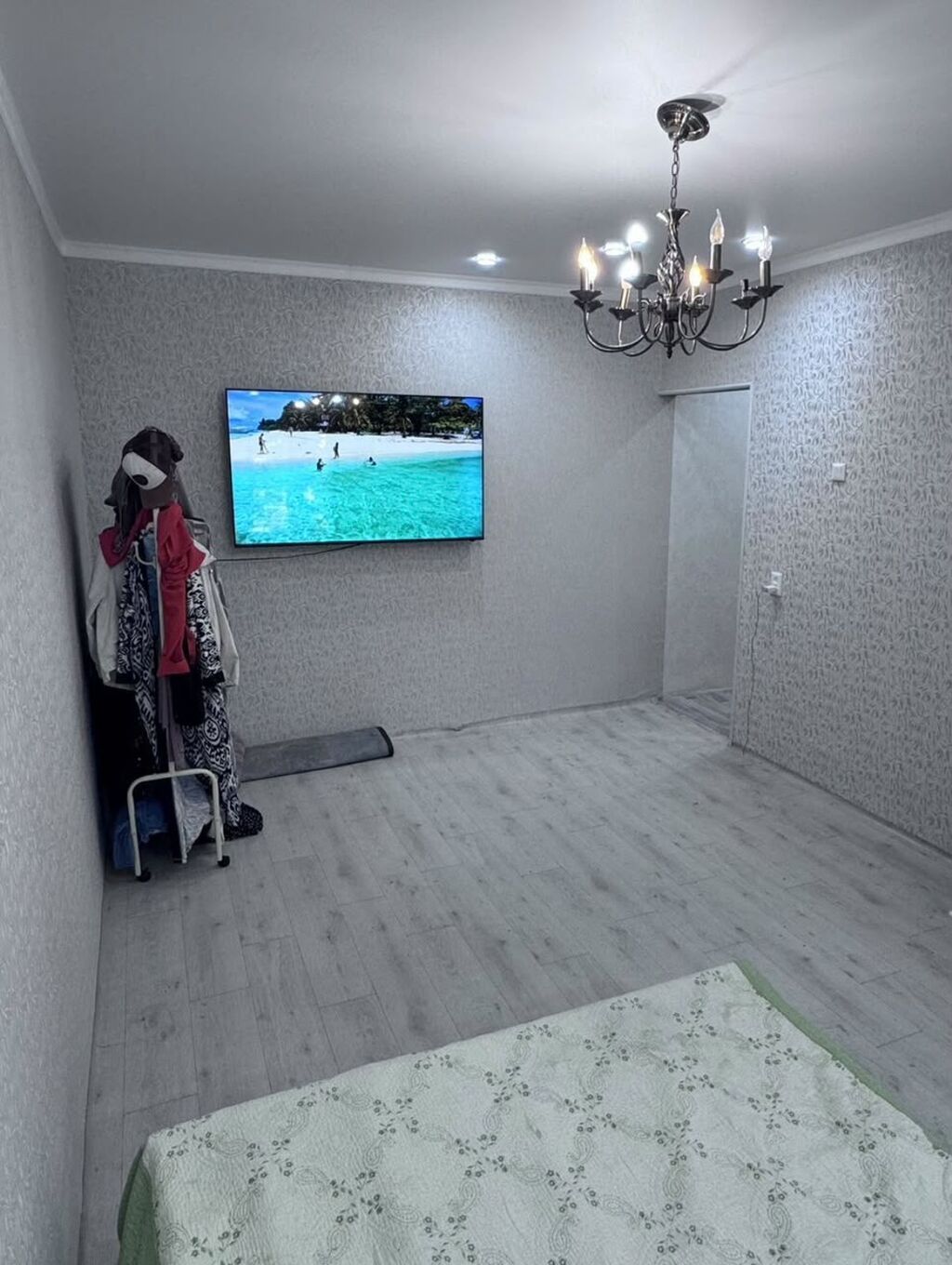 1 комната, 34 м², Аламедин-1 мкр 105 серия, 2 этаж, Свежий ремонт: фото 2