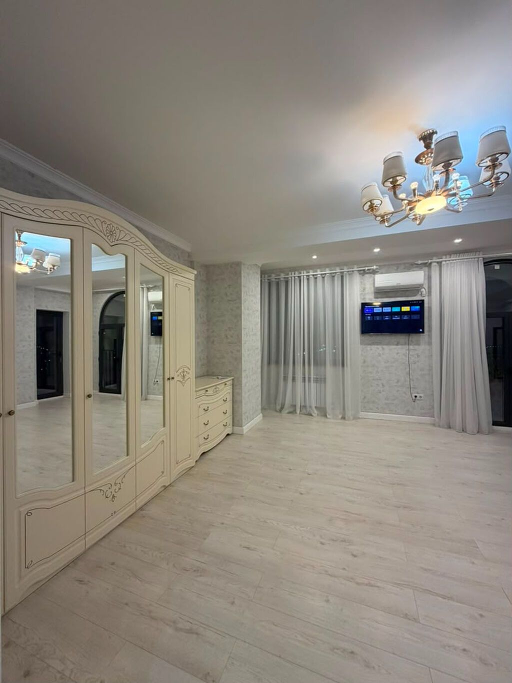 4 комнаты, 125 м², Ала-Арча ТРЦ Элитка, 9 этаж, Евроремонт: фото 4