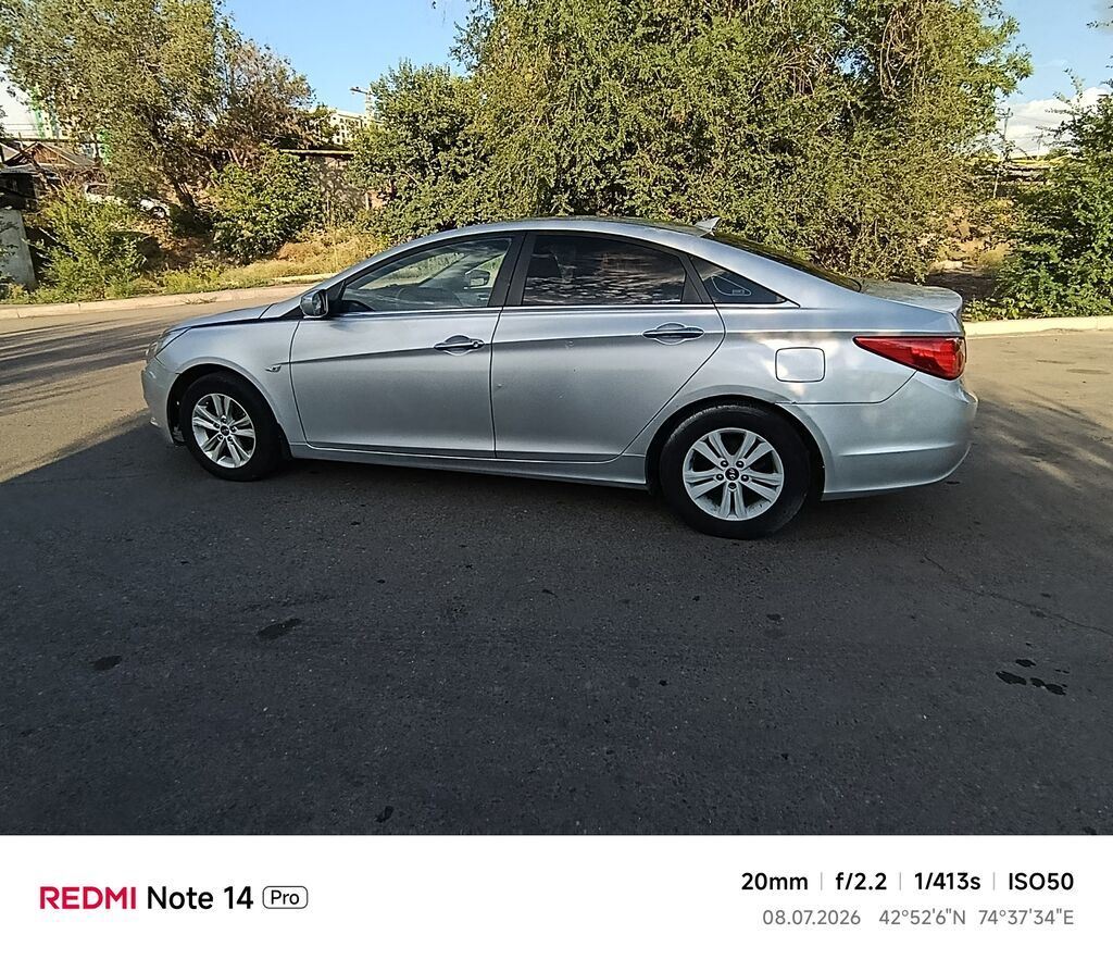 Hyundai Sonata: 2009 г., 2 л, Автомат, Газ, Седан — фото 7