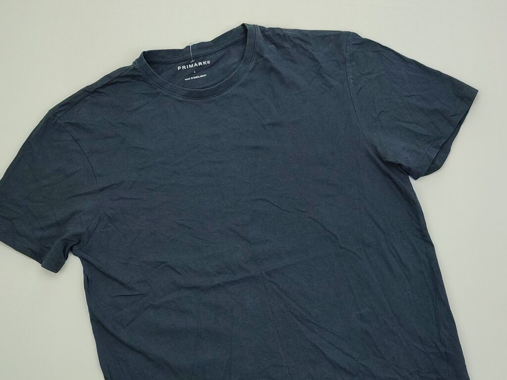 Koszulki: Podkoszulka L (EU 40), stan - Dobry, wzór - Jednolity kolor, kolor - Niebieski — 1