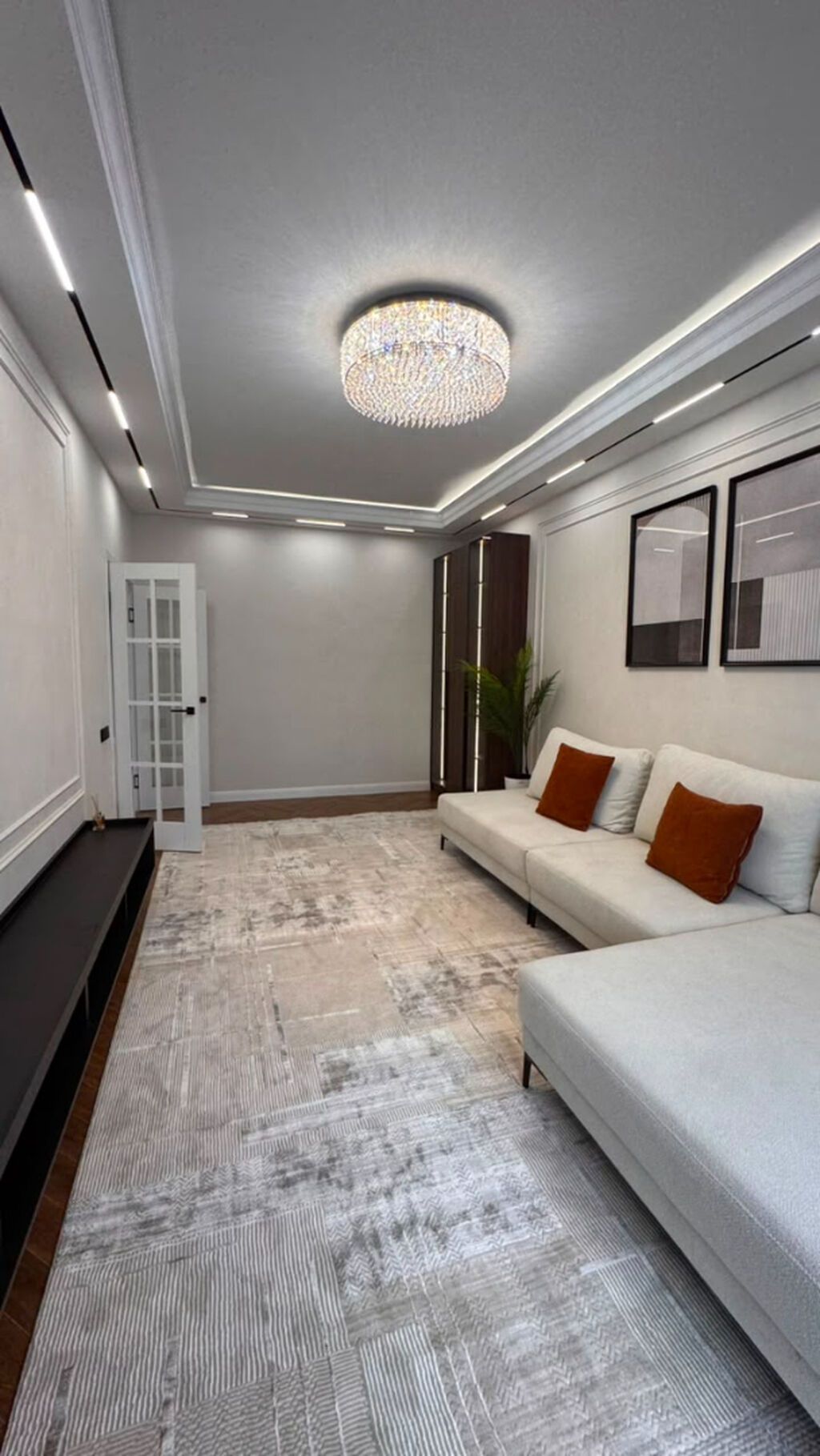 3 комнаты, 100 м², Юнусалиева/Суванбердиева Элитка, 13 этаж, Евроремонт: фото 6