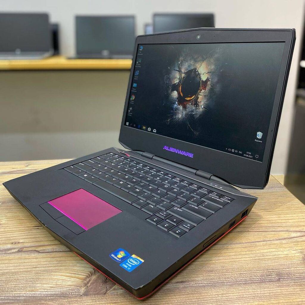 Мощный и уникальный ноутбук Dell Alienware: 28000 KGS Ноутбуки и ...