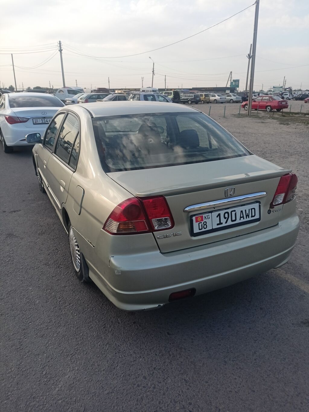 Honda Civic: 2004 г., Автомат, Бензин, Седан: фото 6