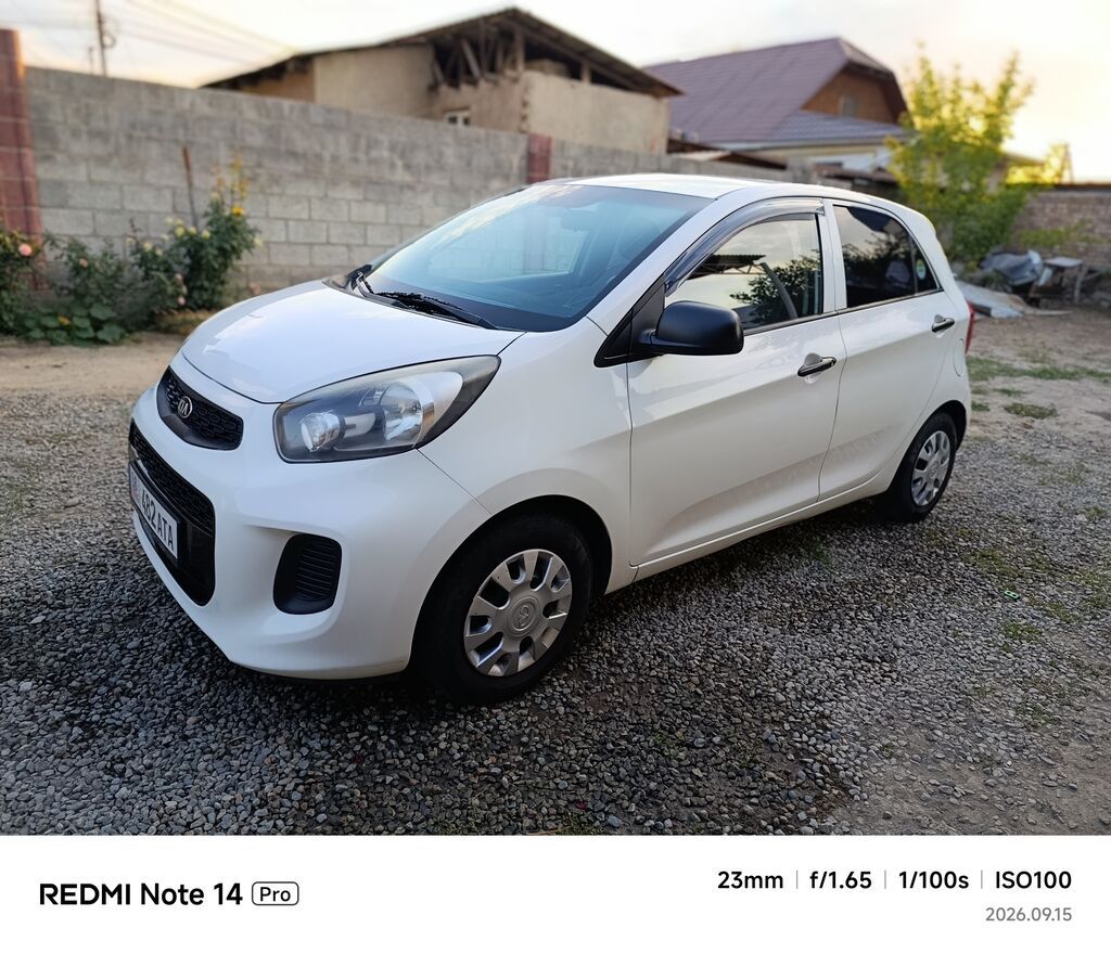Kia Morning: 2016 г., 1 л, Автомат, Газ, Хэтчбэк: фото 2
