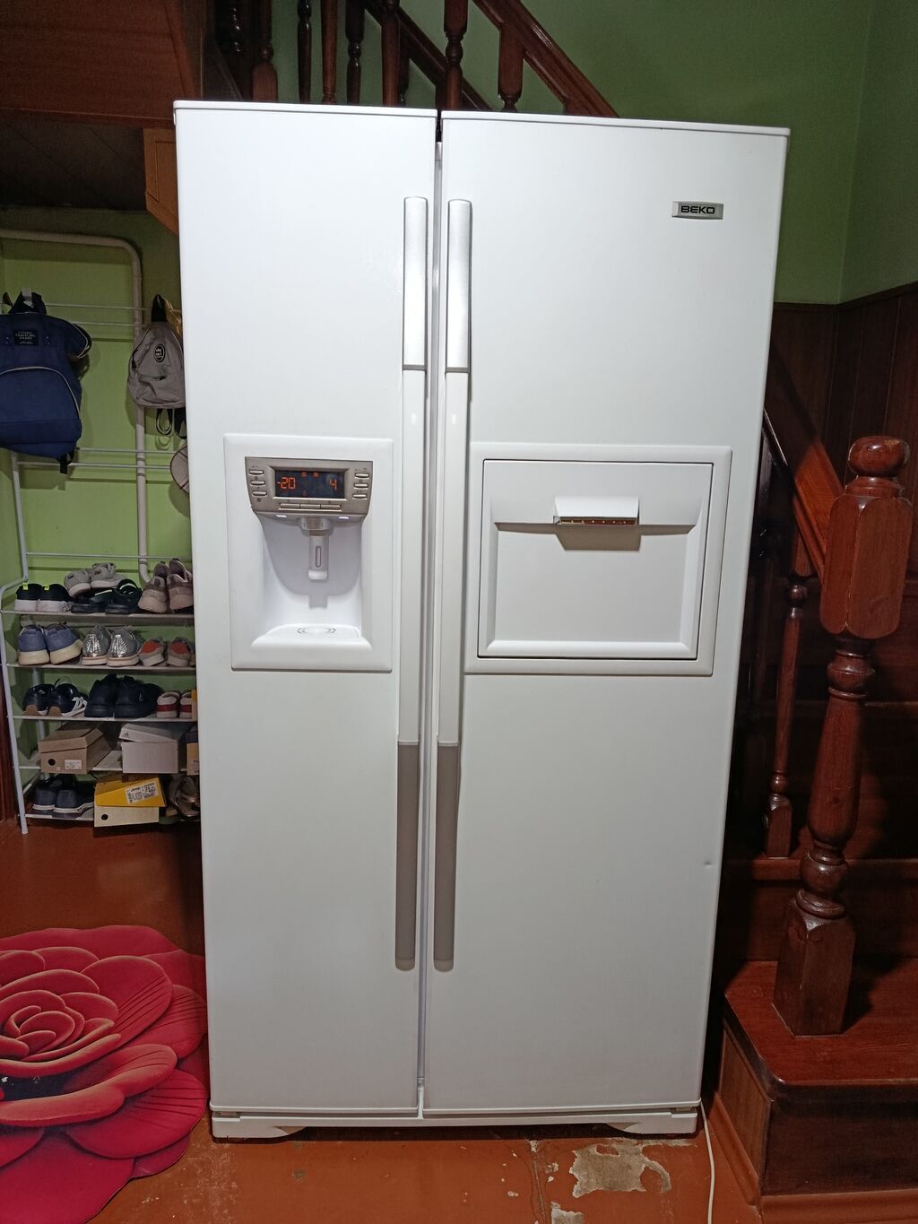 Холодильник Beko, Б/у, Side-By-Side (двухдверный), No frost, 95 * 180 * 70 — фото 2
