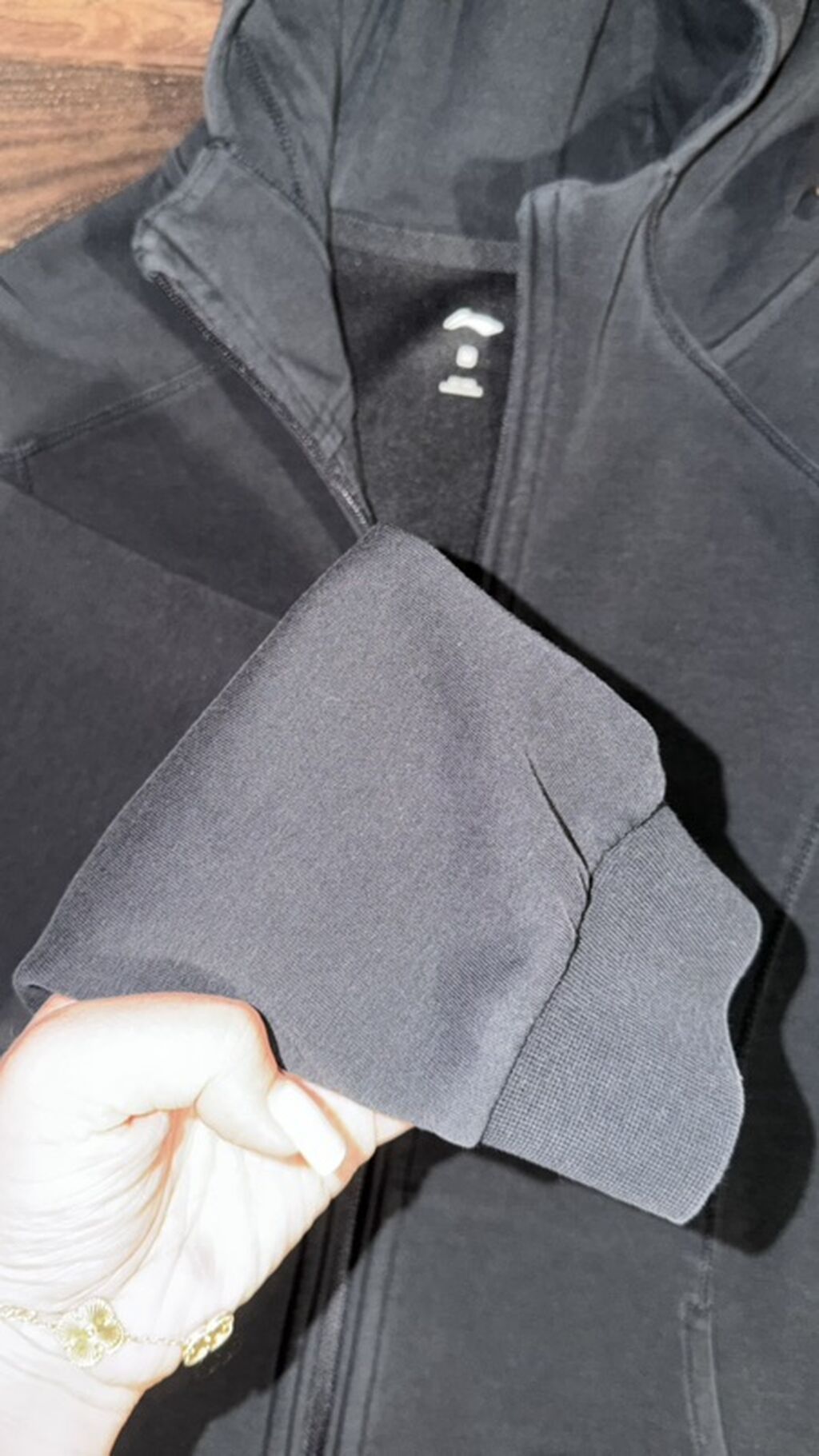 Мужская толстовка, S, M, Lining, Б/у, цвет - Черный, Самовывоз, Платная доставка: фото 4