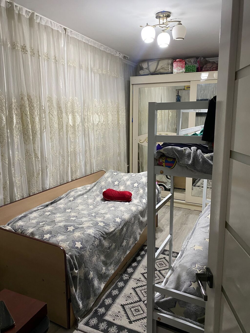 2 комнаты, 46 м², 7 мкр 104 серия, 1 этаж, Евроремонт: фото 7